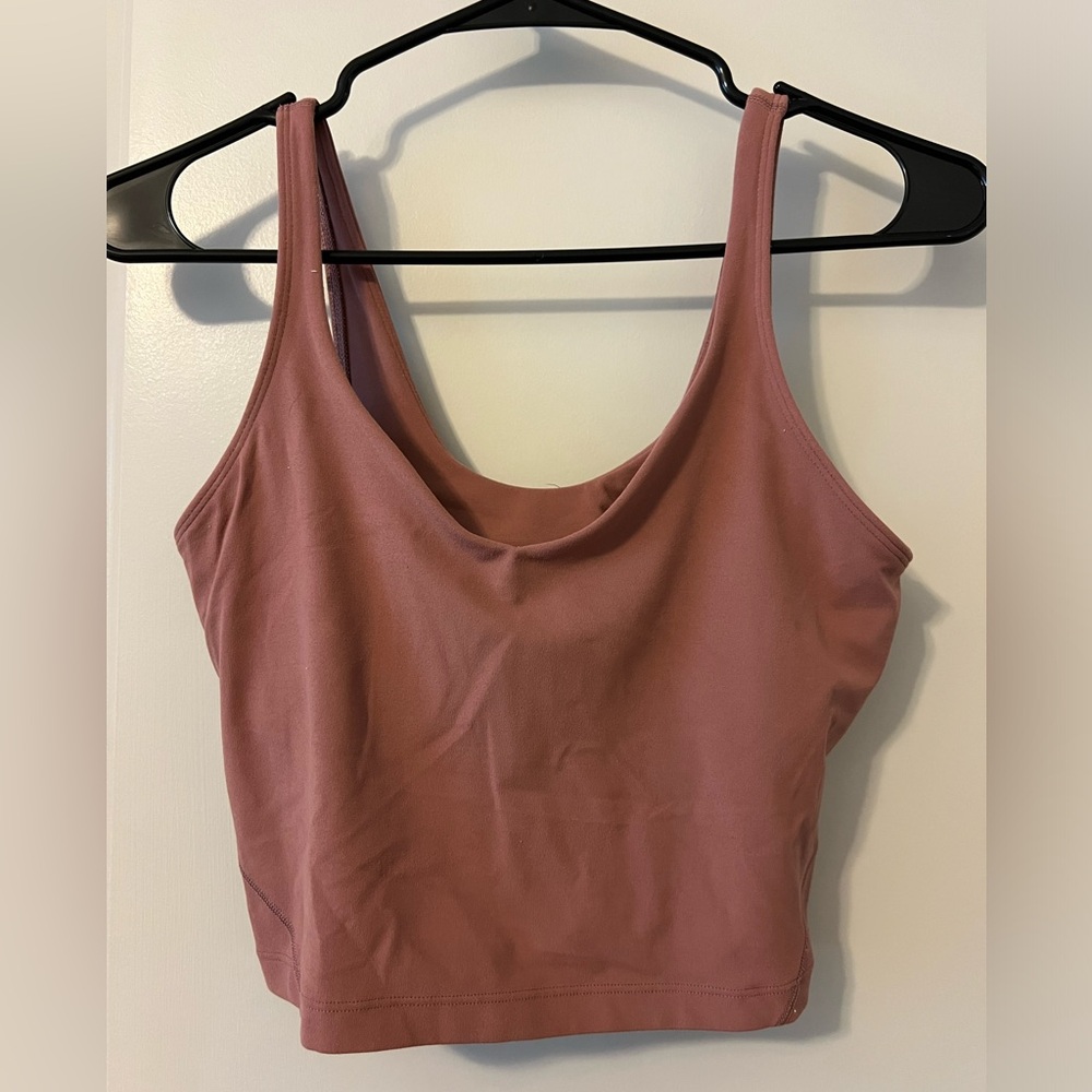 Lululemon align size 8 pink tank